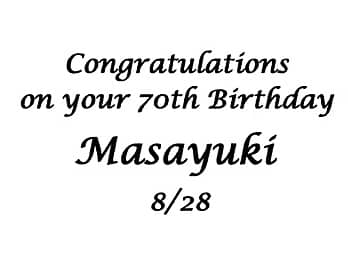 ���j�����b�Z�[�W�A���鑊��̖��O�A�a�����̓��t�����C�A�E�g�����A�����j���p��3D�A�[�g�O���X�ɒ�������}��