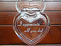 �uI appreciate all you did�v���W�ɒ��������A�ސE�v���[���g�p�̃K���X���A�N�Z�T���[�P�[�X