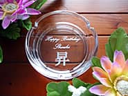 �uHappy birthday�A�U�ߗl�̖��O�v���ʂɒ��������A�U�ߗl�ւ̒a�����v���[���g�p�̊D�M