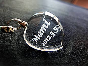 �X�g���b�vCS-3�̃n�[�g�`�̃K���X�̏���ɒ��������u���O�Ɠ��t�v�̃N���[�Y�A�b�v�摜