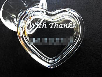 �uWith Thanks ��������̖��O�v���W�ɒ��������A���̓��̃v���[���g�p�̃K���X����������