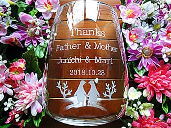 �y���M���̃C���X�g�𑤖ʂɒ��������A��I���ŗ��e�փv���[���g����K���X�ԕr