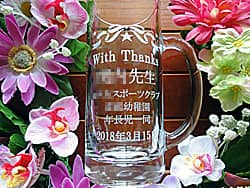 �uWith thanks�A�����搶�A�����c�t�������ꓯ�v�𒤍������A�������̕�����S�C�̐搶�ւ̃v���[���g�p�̃r�A�W���b�L