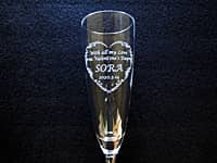 �o�����^�C���f�[�̃v���[���g�p�̃V�����p���O���X�iWith all my Love on Valentine's Day. Sora 2020.2.14�𑤖ʂɒ����j