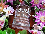 �uWith thanks�A�搶�̖��O�v�𒤍������A���Ɛ�����搶�ւ̃v���[���g�p�̃��b�N�O���X