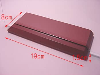 �K���X��GP-2�p�̖ؐ��X�^���h�̃T�C�Y�摜