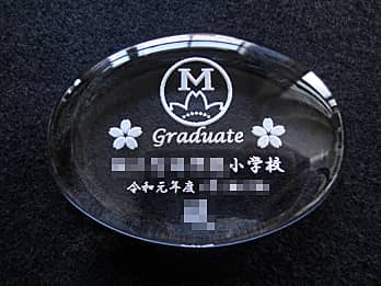 �Z�́A�w�Z���A���ƔN�x�A���Ɛ��̖��O�𒤍������A���ƋL�O�i�p�̃K���X���y�[�p�[�E�F�C�g