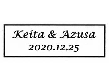 �u�J�b�v���̖��O�A�N���X�}�X�̓��t�v�����C�A�E�g�����A�N���X�}�X�v���[���g�p�̃L�[�z���_�[�ɒ�������}��