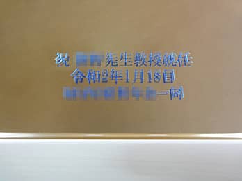 �u���j�����b�Z�[�W�A�A�C���̓��t�A�����̖��O�v��\�ʂɒ��������A�����A�C�j���p�̋�