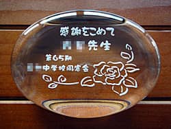 �u���ӂ����߂āA�����搶�A�������w�Z������v�𒤍������A������ŉ��t�ւ̃v���[���g�p�̃K���X���y�[�p�[�E�F�C�g