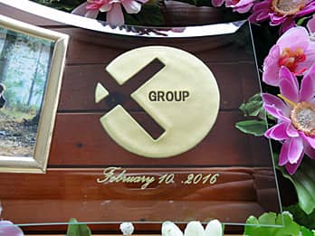 ��Ђ̃��S�}�[�N�𒤍�����������ʐ^����PF-1