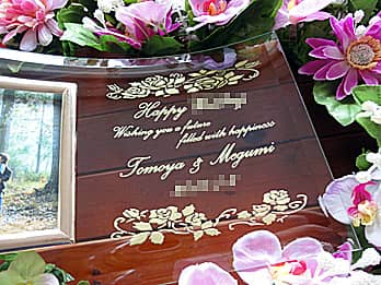 �uHappy white day�A�J�b�v���̖��O�A���t�v�𒤍������A�z���C�g�f�[�̃v���[���g�p�̃K���X���ʐ^����