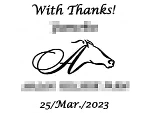 ���S�}�[�N�ƃ��b�Z�[�W�����C�A�E�g�����A�K���X���ʐ^���Ăɒ�������}��