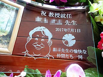 �Z�͂Ɛ搶�̎���G�𒤍������A�����A�C�j���p�̃K���X���ʐ^����