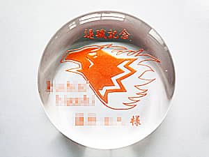 ���b�Z�[�W�ƃ}�[�N�𒤍�������N�ސE�j���p�̃K���X���y�[�p�[�E�F�C�g