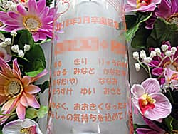 �u2018�N�����L�O�A�������̖��O�v�𑤖ʂɒ��������A�ی�҉��ۈ牀�Ɋ񑡂��鑲���L�O�i�p�̃K���X�Ԋ�