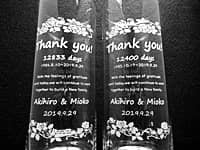 �uThank you ��days�A�V�Y�ƐV�w�̖��O�v�𒤍������A���e����i�p�̃K���X�ԕr