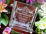 �uCongratulations�A���O�A�a�����v�𑤖ʂɒ��������A�ޏ��ւ̒a�����v���[���g�p�̃t�����[�x�[�X