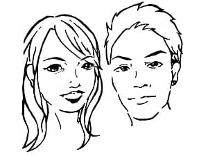 �����̕r�ւ̒����ɓK�����A�����܂ƒU�ߗl�̎���G�̃T���v��