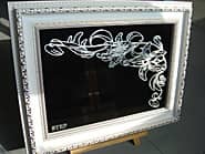 �S���̉Ԃ̃C���X�g�ƓX���𒤍������~���[�^�C�v�̃E�F���J���{�[�h�i�X�ܗp�j